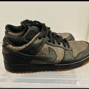 Nike SB Dunk Low Pro OSTRICH Black Gum 304292-003 Silver Box 2003 Grail SZ 9